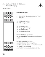 Предварительный просмотр 8 страницы Knick VariTrans P 41000 TRMS Manual