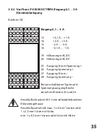 Предварительный просмотр 35 страницы Knick VariTrans P 41000 TRMS Manual