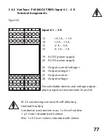 Предварительный просмотр 77 страницы Knick VariTrans P 41000 TRMS Manual