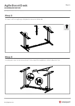 Предварительный просмотр 5 страницы Knight Agile Boost Desk Assembly Instructions Manual