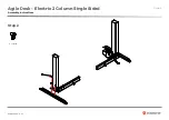 Предварительный просмотр 6 страницы Knight Agile Desk Electric 2 Column Assembly Instructions Manual