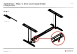 Предварительный просмотр 9 страницы Knight Agile Desk Electric 2 Column Assembly Instructions Manual