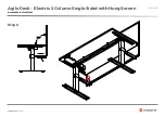 Предварительный просмотр 20 страницы Knight Agile Desk Electric 2 Column Assembly Instructions Manual