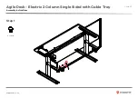 Предварительный просмотр 23 страницы Knight Agile Desk Electric 2 Column Assembly Instructions Manual