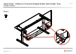 Предварительный просмотр 24 страницы Knight Agile Desk Electric 2 Column Assembly Instructions Manual