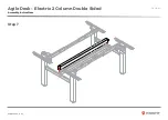 Предварительный просмотр 35 страницы Knight Agile Desk Electric 2 Column Assembly Instructions Manual