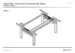 Предварительный просмотр 36 страницы Knight Agile Desk Electric 2 Column Assembly Instructions Manual