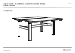 Предварительный просмотр 41 страницы Knight Agile Desk Electric 2 Column Assembly Instructions Manual