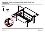 Предварительный просмотр 45 страницы Knight Agile Desk Electric 2 Column Assembly Instructions Manual