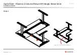 Предварительный просмотр 59 страницы Knight Agile Desk Electric 2 Column Assembly Instructions Manual