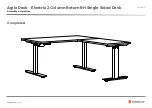 Предварительный просмотр 60 страницы Knight Agile Desk Electric 2 Column Assembly Instructions Manual