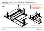 Предварительный просмотр 62 страницы Knight Agile Desk Electric 2 Column Assembly Instructions Manual