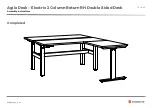 Предварительный просмотр 63 страницы Knight Agile Desk Electric 2 Column Assembly Instructions Manual