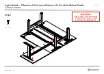 Предварительный просмотр 71 страницы Knight Agile Desk Electric 2 Column Assembly Instructions Manual