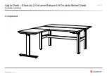 Предварительный просмотр 73 страницы Knight Agile Desk Electric 2 Column Assembly Instructions Manual