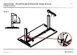 Предварительный просмотр 12 страницы Knight Agile Desk Fixed Assembly Instructions Manual