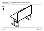 Предварительный просмотр 14 страницы Knight Agile Desk Fixed Assembly Instructions Manual