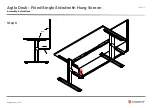 Предварительный просмотр 16 страницы Knight Agile Desk Fixed Assembly Instructions Manual