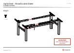 Предварительный просмотр 28 страницы Knight Agile Desk Fixed Assembly Instructions Manual