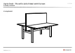 Предварительный просмотр 38 страницы Knight Agile Desk Fixed Assembly Instructions Manual