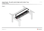 Предварительный просмотр 43 страницы Knight Agile Desk Fixed Assembly Instructions Manual