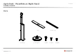 Предварительный просмотр 46 страницы Knight Agile Desk Fixed Assembly Instructions Manual