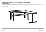 Предварительный просмотр 55 страницы Knight Agile Desk Fixed Assembly Instructions Manual