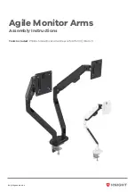 Knight Agile Monitor Arms Assembly Instructions Manual preview