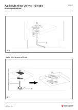 Preview for 5 page of Knight Agile Monitor Arms Assembly Instructions Manual