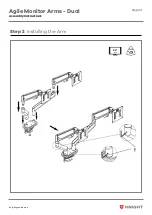 Preview for 15 page of Knight Agile Monitor Arms Assembly Instructions Manual