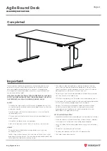 Предварительный просмотр 5 страницы Knight Agile Round Assembly Instructions Manual