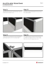 Предварительный просмотр 5 страницы Knight Anvil Double Sided Desk Assembly Instructions Manual