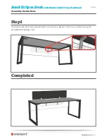 Предварительный просмотр 6 страницы Knight Anvil Eclipse Desk Assembly Instructions Manual