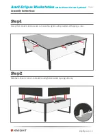 Предварительный просмотр 6 страницы Knight Anvil Eclipse Workstation Assembly Instructions Manual