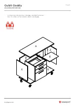 Preview for 2 page of Knight Cubit Caddy Assembly Instructions Manual