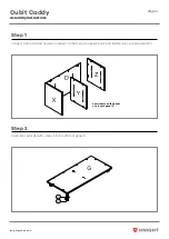 Preview for 4 page of Knight Cubit Caddy Assembly Instructions Manual