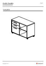 Preview for 6 page of Knight Cubit Caddy Assembly Instructions Manual