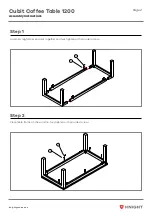 Предварительный просмотр 3 страницы Knight Cubit Coffee Table 1200 Assembly Instructions