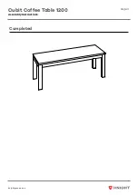 Предварительный просмотр 4 страницы Knight Cubit Coffee Table 1200 Assembly Instructions