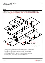 Preview for 5 page of Knight Cubit Credenza Assembly Instructions Manual