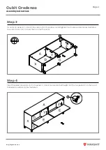 Preview for 8 page of Knight Cubit Credenza Assembly Instructions Manual