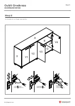 Preview for 9 page of Knight Cubit Credenza Assembly Instructions Manual