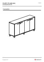 Preview for 10 page of Knight Cubit Credenza Assembly Instructions Manual