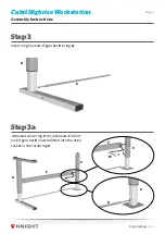 Предварительный просмотр 4 страницы Knight Cubit Highrise Workstation Assembly Instructions Manual