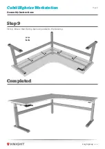 Предварительный просмотр 8 страницы Knight Cubit Highrise Workstation Assembly Instructions Manual