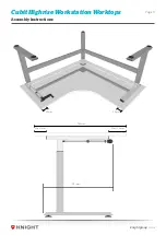 Предварительный просмотр 17 страницы Knight Cubit Highrise Workstation Assembly Instructions Manual