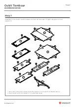 Предварительный просмотр 5 страницы Knight Cubit Tambour Assembly Instructions Manual