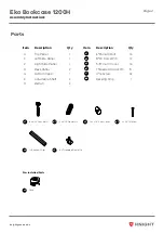 Предварительный просмотр 3 страницы Knight Eko Bookcase 1200H Assembly Instructions Manual