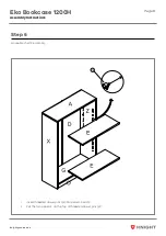 Предварительный просмотр 9 страницы Knight Eko Bookcase 1200H Assembly Instructions Manual