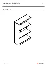 Предварительный просмотр 10 страницы Knight Eko Bookcase 1200H Assembly Instructions Manual